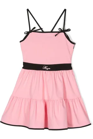 Msgm Logo-embroidered dress