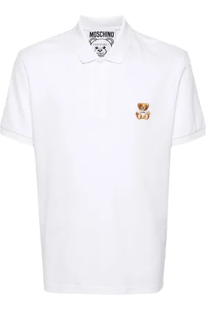 Moschino Teddy Bear cotton polo shirt