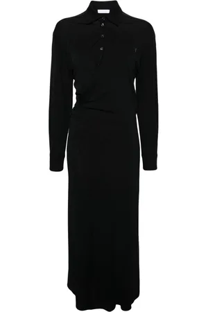 Paco rabanne Ruched midi wrap dress