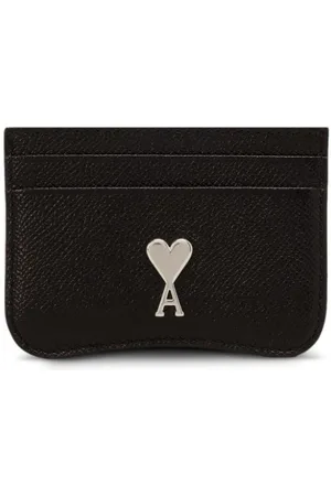 Ami Paris Paris leather cardholder