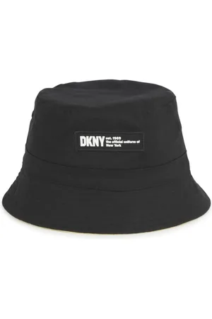 DKNY Reversible cotton bucket hat