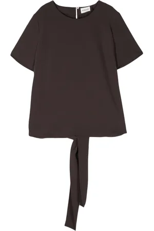 P.A.R.O.S.H. Rear tie-fastening blouse