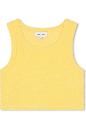 Marc Jacobs Logo-jacquard crop top