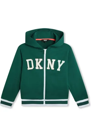 DKNY Logo-embroidered hoodie
