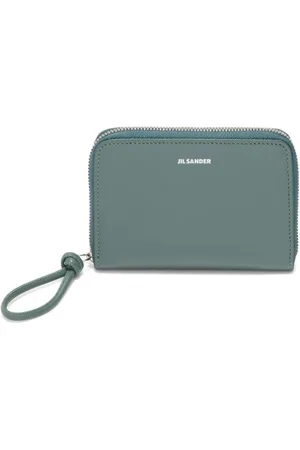 Jil Sander Giro logo-stamp leather wallet