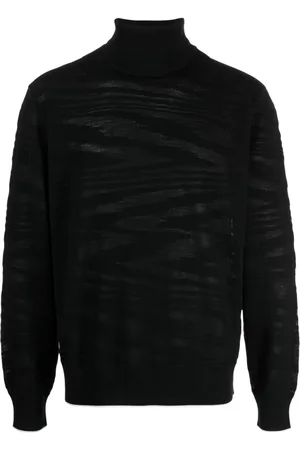 Missoni Contrast-trim roll-neck jumper