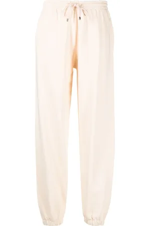 Patrizia Pepe Tapered drawstring-waist track pants