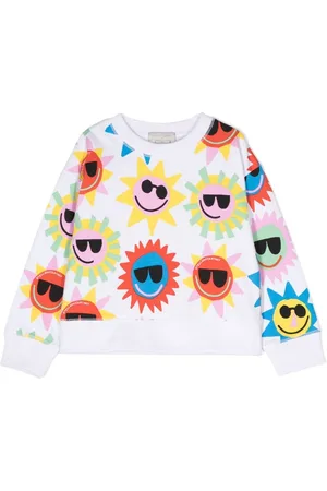 Stella McCartney Sun-print cotton sweatshirt