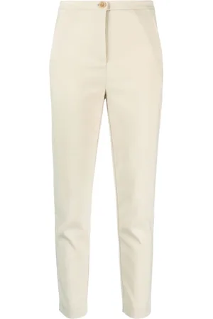 Patrizia Pepe Mid-rise slim trousers