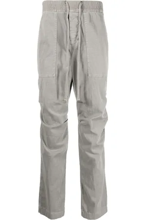 James Perse Slub-cotton drawstring trousers