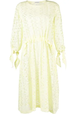 HENRIK VIBSKOV Bulk jacquard midi dress