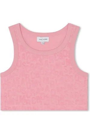 Marc Jacobs Logo-jacquard crop top