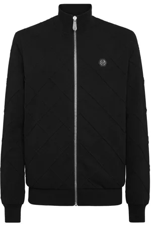 Philipp Plein Quilted cotton jacket
