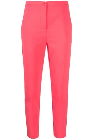 Patrizia Pepe Mid-rise slim trousers