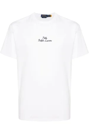 Ralph Lauren Logo-embroidered cotton T-shirt