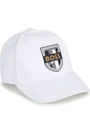 HUGO BOSS Logo-print curved cap