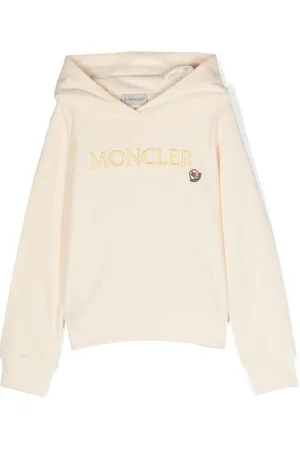 Moncler Logo-embroidered cotton hoodie