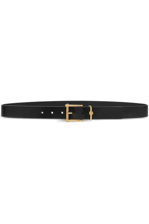 VERSACE Column leather belt