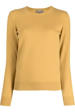 N.PEAL Ribbed-knit cashmere jumper