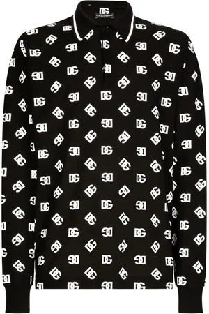 Dolce & Gabbana Logo-print cotton polo shirt