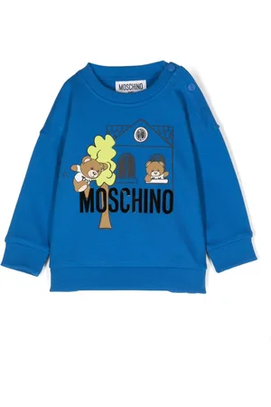 Moschino Teddy logo-appliqu?? sweatshirt