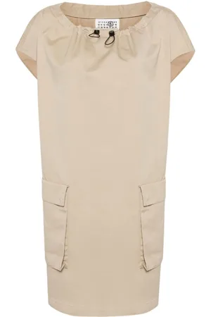 Maison Margiela Cotton poplin mini dress