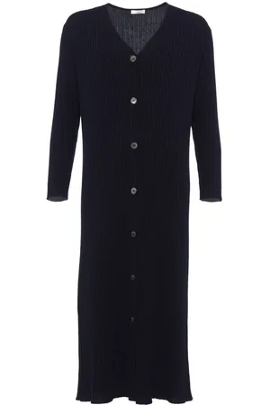 ERES Flirt buttoned ribbed-knit dress