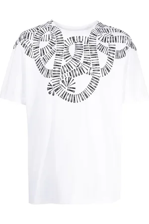 MARCELO BURLON Snake Wings-print cotton T-shirt