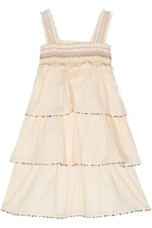 ZIMMERMANN Junie tiered cotton dress