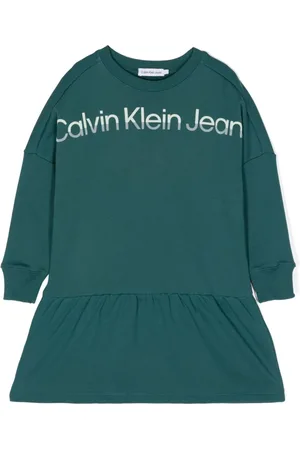 Calvin Klein Logo-print sweatshirt dress