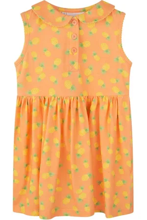 Rachel Riley Pineapple-print sleeveless dress