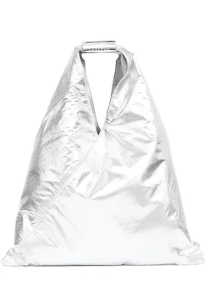 Maison Margiela Classic Japanese metallic-effect tote bag