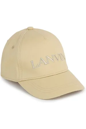 Lanvin Logo-embroidered cotton cap