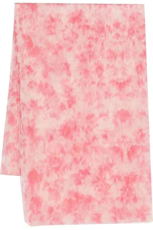 Serafini Abstract-pattern tulle scarf