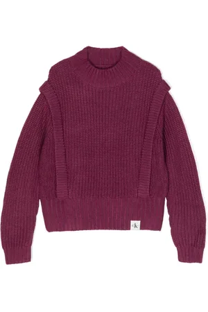 Calvin Klein Layered ribbed-knit jumper