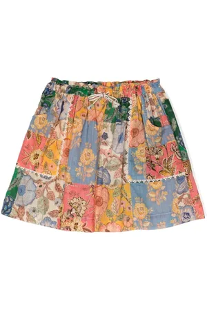 ZIMMERMANN Junie patchwork skirt