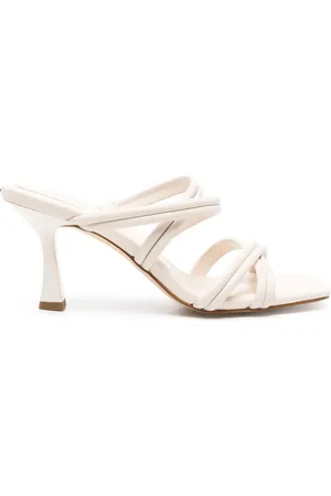 Michael Kors 75mm Corrine leather mules