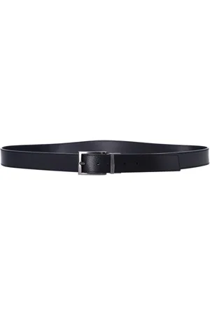 Emporio Armani Leather buckle belt