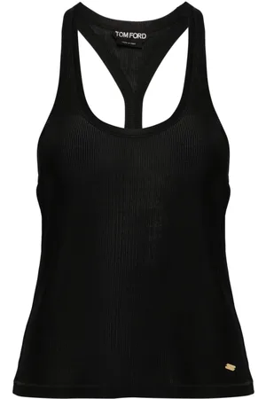 Tom Ford Ribbed-knit racerback top