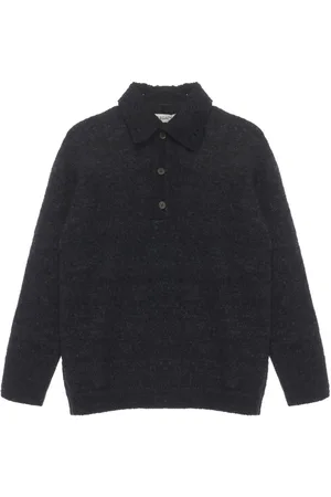 OUR LEGACY Polo-collar wool jumper
