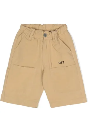 OFF-WHITE Diag cotton shorts