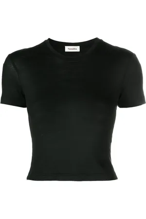 Nanushka Round-neck wool T-shirt