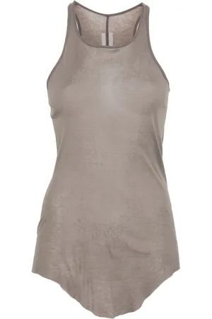 Rick Owens Ribbed organic-cotton top