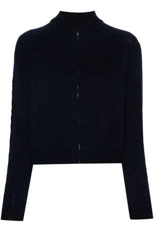 Maison Margiela Fine-knit wool cardigan