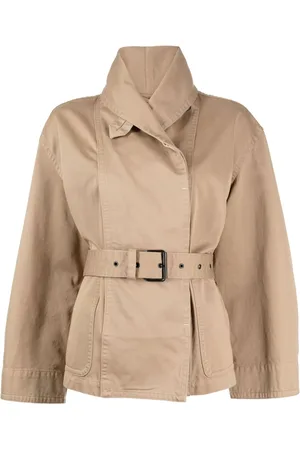 Isabel Marant Prunille belted cotton jacket