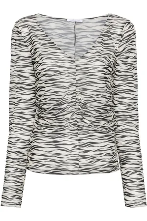 Patrizia Pepe Zebra-print top
