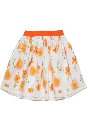 Marni Sunny Day floral-print skirt