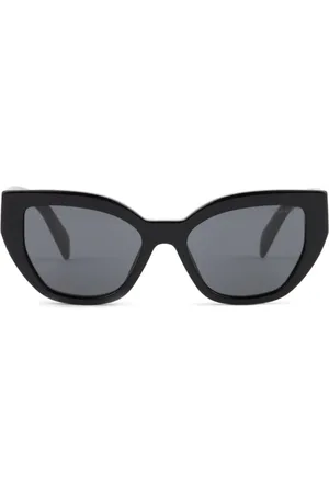 Prada Logo-print cat-eye sunglasses