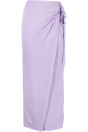 Nanushka Inaya wrap maxi skirt