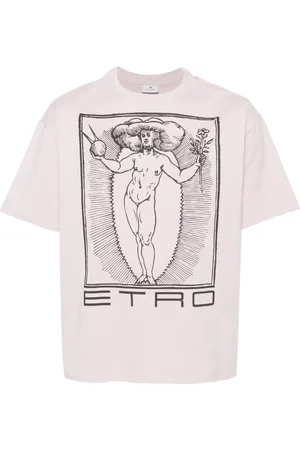 Etro Illustration-print T-shirt